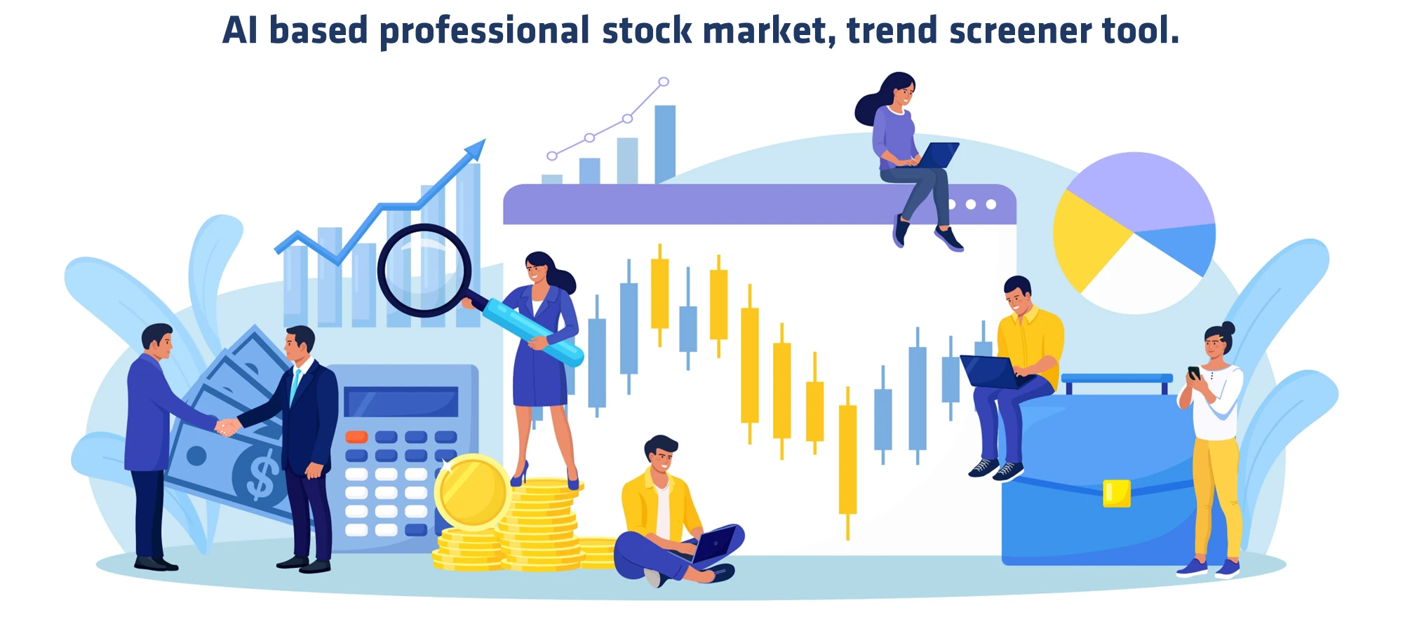 TradeIndicators, an AI based professional stock market, trend screener tool